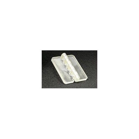 Professional Plastics Clear Acrylic Hinge, 1.500 Inch 25 Pcs Case HHINGEACRCL1.500-25CASE